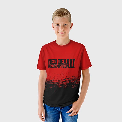 Детская футболка Red Dead Redemption II / 3D-принт – фото 3
