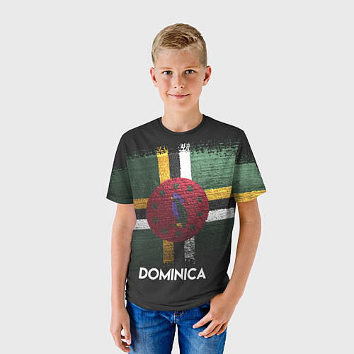 Детская футболка Dominica Style / 3D-принт – фото 3