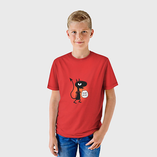 Детская футболка Disenchantment: I'm not a Cat / 3D-принт – фото 3