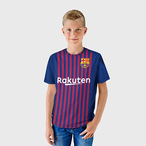 Детская футболка Suarez home 18-19 / 3D-принт – фото 3
