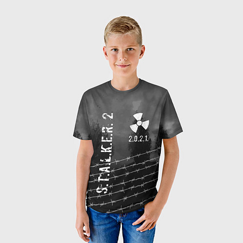 Детская футболка STALKER 2021 / 3D-принт – фото 3