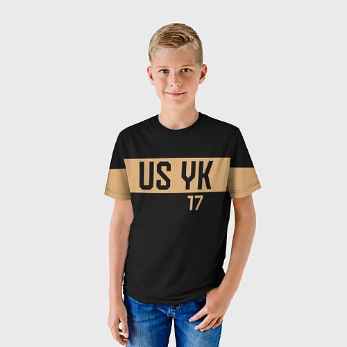 Детская футболка USYK / 3D-принт – фото 3