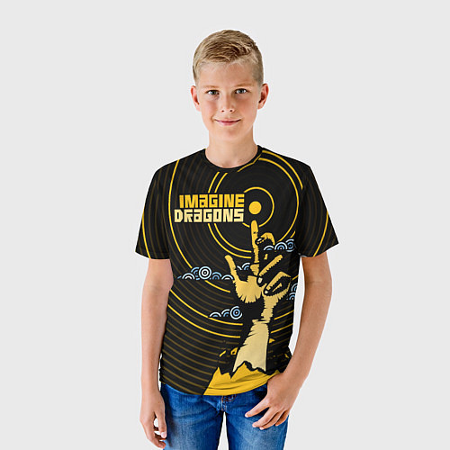 Детская футболка Imagine Dragons: Vinyl / 3D-принт – фото 3