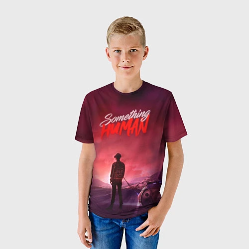 Детская футболка Muse: Something Human / 3D-принт – фото 3