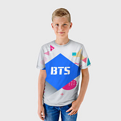 Футболка детская BTS Geometry, цвет: 3D-принт — фото 2