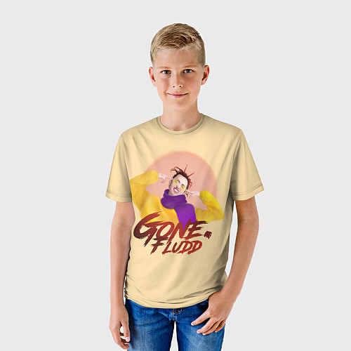 Детская футболка Gone Fludd / 3D-принт – фото 3