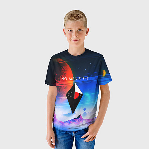 Детская футболка No Man's Sky: Galaxy / 3D-принт – фото 3
