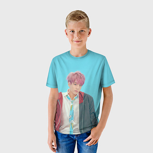 Детская футболка BTS Jungkook / 3D-принт – фото 3