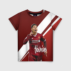 Футболка детская Roberto Firmino, цвет: 3D-принт