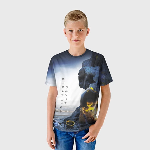 Детская футболка Death Stranding: Exclusive / 3D-принт – фото 3
