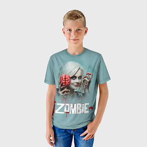 Детская футболка I Zombie / 3D-принт – фото 3