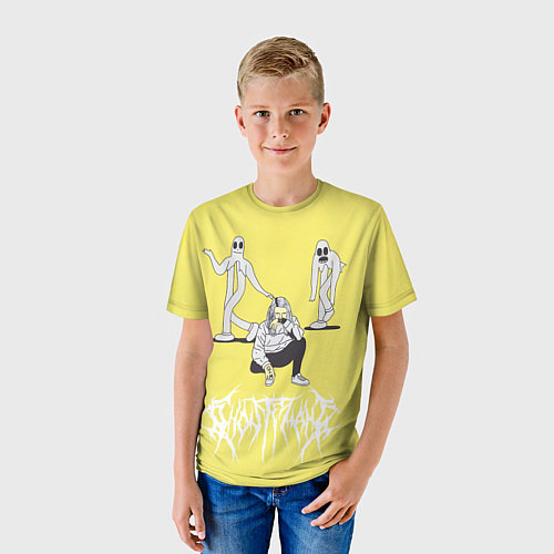 Детская футболка Ghostemane Mercury / 3D-принт – фото 3
