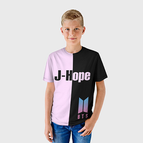 Детская футболка BTS J-hope / 3D-принт – фото 3