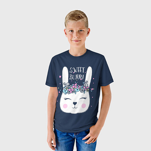 Детская футболка Sweet Bunny / 3D-принт – фото 3