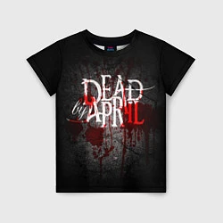 Футболка детская Dead by April, цвет: 3D-принт