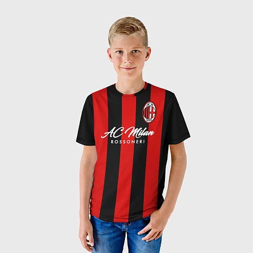 Детская футболка AC Milan / 3D-принт – фото 3