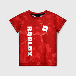 Футболка детская ROBLOX: Red Style, цвет: 3D-принт