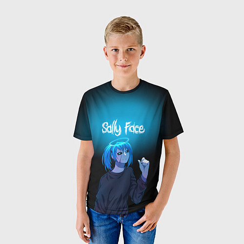 Детская футболка Sally Face / 3D-принт – фото 3