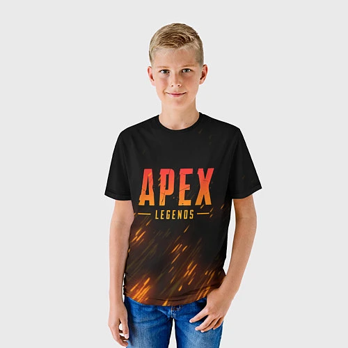 Детская футболка Apex Legends: Battle Royal / 3D-принт – фото 3