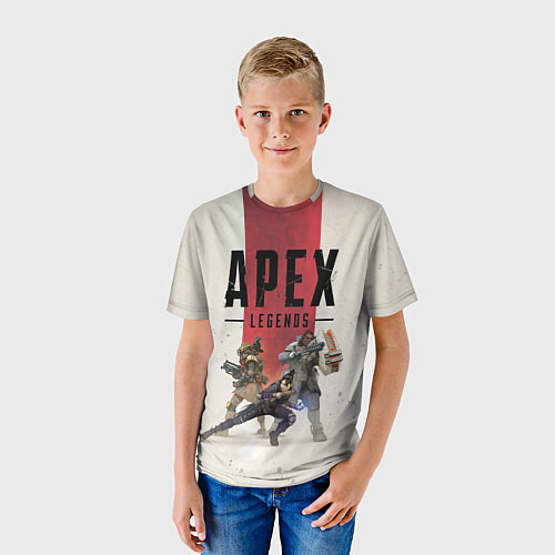 Детская футболка Apex Legends / 3D-принт – фото 3