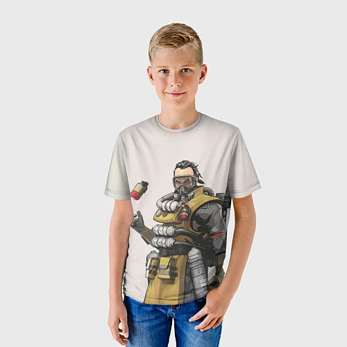 Детская футболка Apex Legends / 3D-принт – фото 3