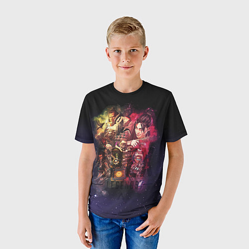 Детская футболка Apex Legends: Stories / 3D-принт – фото 3