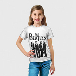 Футболка детская The Beatles: White Side, цвет: 3D-принт — фото 2