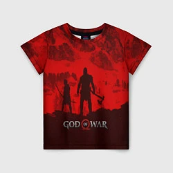 Футболка детская God of War: Blood Day, цвет: 3D-принт