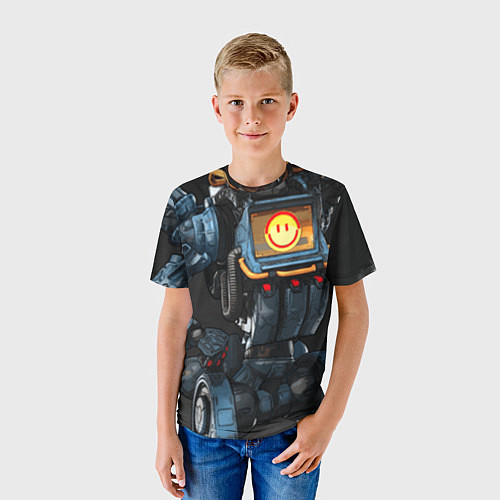 Детская футболка Apex Legends: Pathfinder / 3D-принт – фото 3