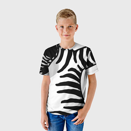 Детская футболка Zebra DAB / 3D-принт – фото 3