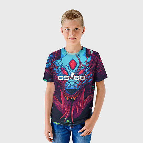 Детская футболка CS:GO Hyper Beast / 3D-принт – фото 3