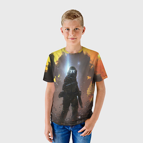 Детская футболка Apex Legends: Sunrise / 3D-принт – фото 3