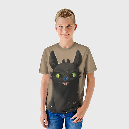 Детская футболка Как приручить дракона / 3D-принт – фото 3