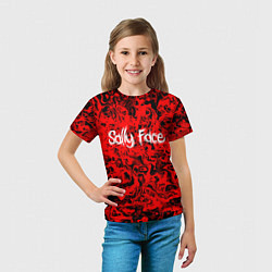 Футболка детская Sally Face: Red Bloody, цвет: 3D-принт — фото 2