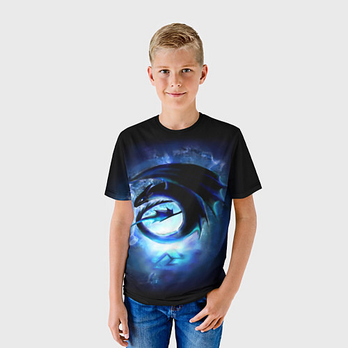 Детская футболка Night Fury / 3D-принт – фото 3