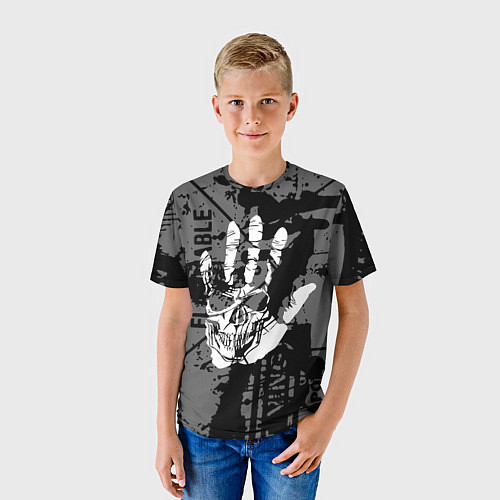 Детская футболка Stop Covid 19! / 3D-принт – фото 3
