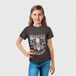 Футболка детская Wanted Dangerous, цвет: 3D-принт — фото 2