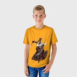 Футболка детская Sekiro shadows die twice, цвет: 3D-принт — фото 2