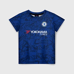 Футболка детская Chelsea home 19-20, цвет: 3D-принт