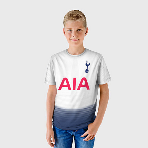 Детская футболка FC Tottenham: Dele Alli Home 18-19 / 3D-принт – фото 3