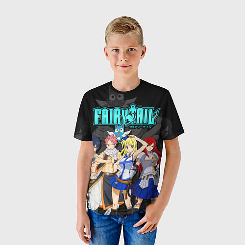 Детская футболка Fairy Tail / 3D-принт – фото 3
