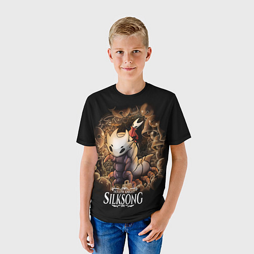 Детская футболка Hollow Knight: Silksong / 3D-принт – фото 3