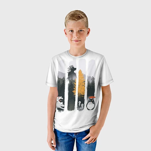 Детская футболка Хранители Леса / 3D-принт – фото 3
