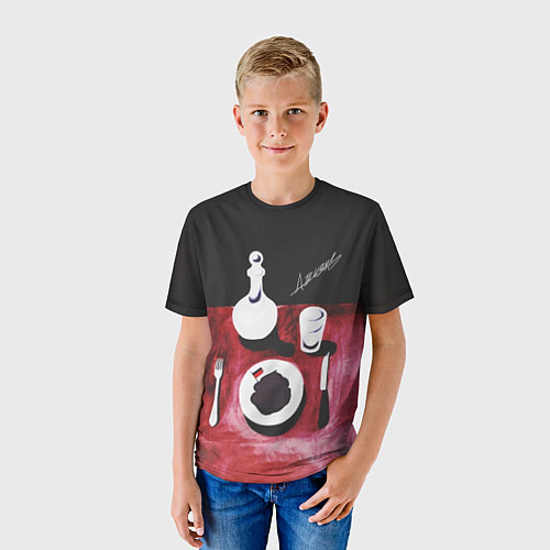 Детская футболка ДЖИЗУС: Нога в Ногу с Этой / 3D-принт – фото 3