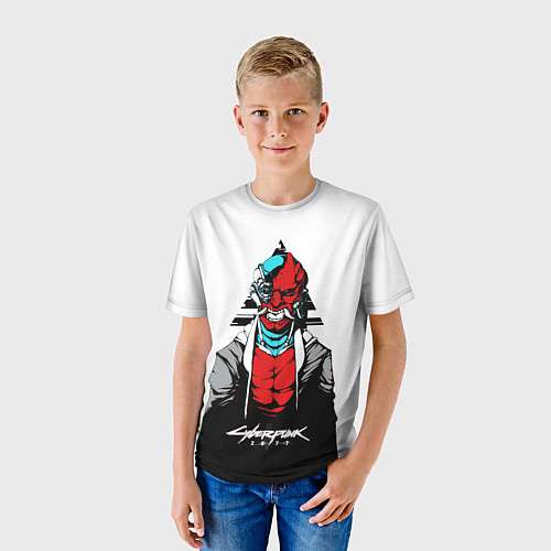 Детская футболка Cyberpubk 2077 / 3D-принт – фото 3