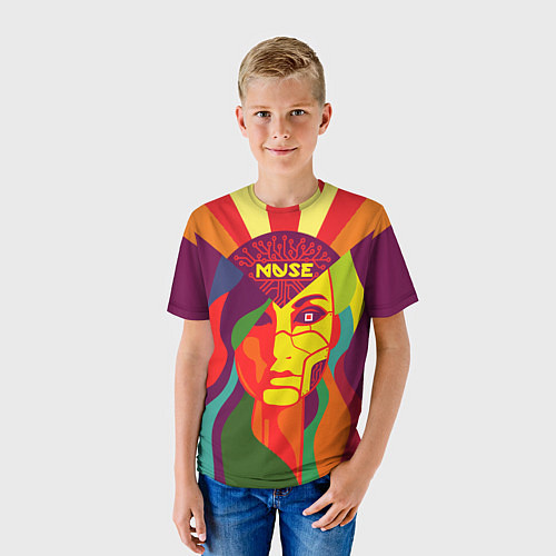 Детская футболка Muse album / 3D-принт – фото 3