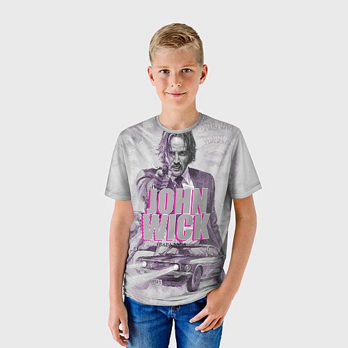 Детская футболка John Wick / 3D-принт – фото 3