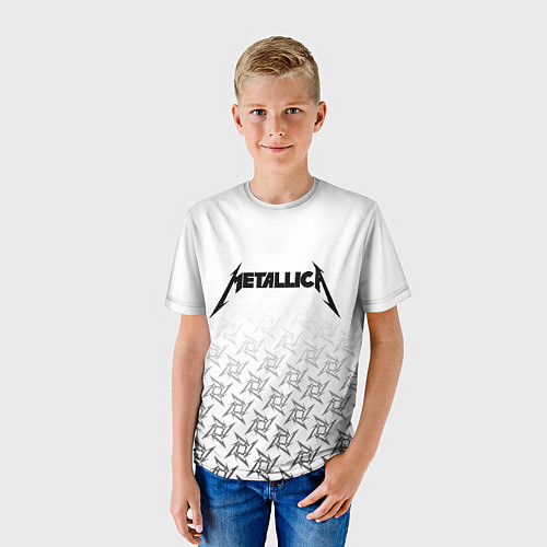 Детская футболка METALLICA / 3D-принт – фото 3
