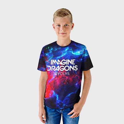 Детская футболка IMAGINE DRAGONS / 3D-принт – фото 3
