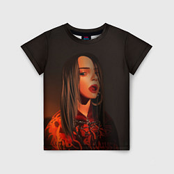 Детская футболка Billie Eilish: Red Head